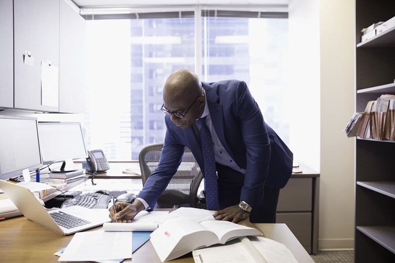 Lawyer at work