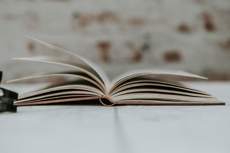 An open book