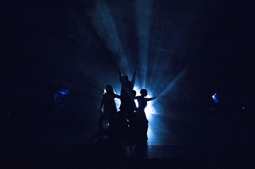 Dancers performing on stage
